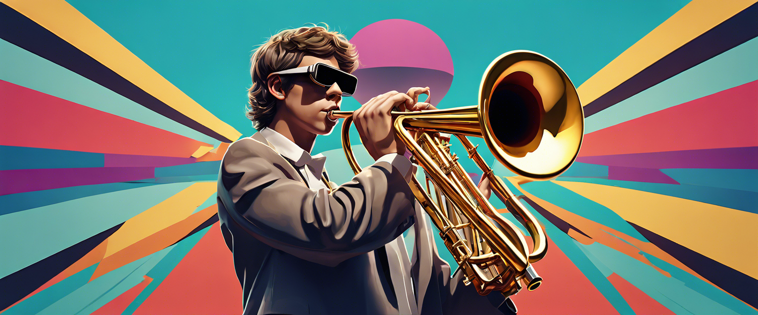 Trombone Champ VR version launching with a fish-themed trombone