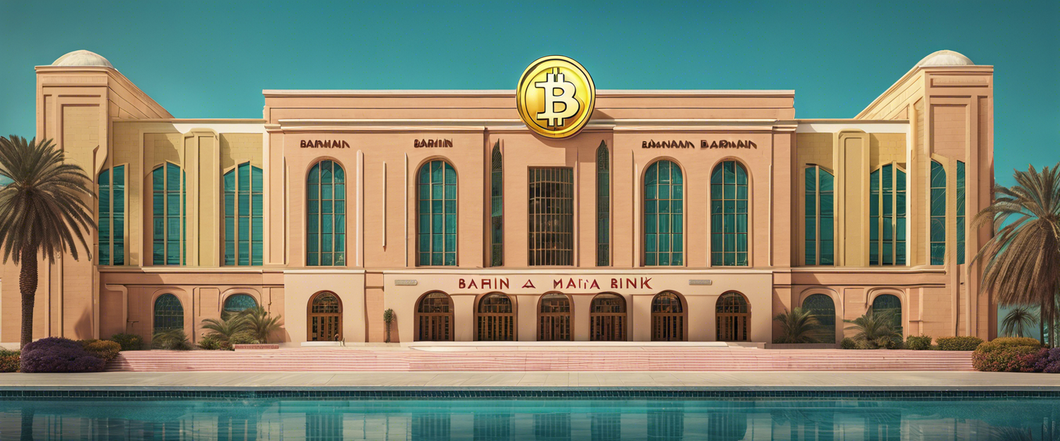 Bahrain National Bank Bitcoin investment product announcement.