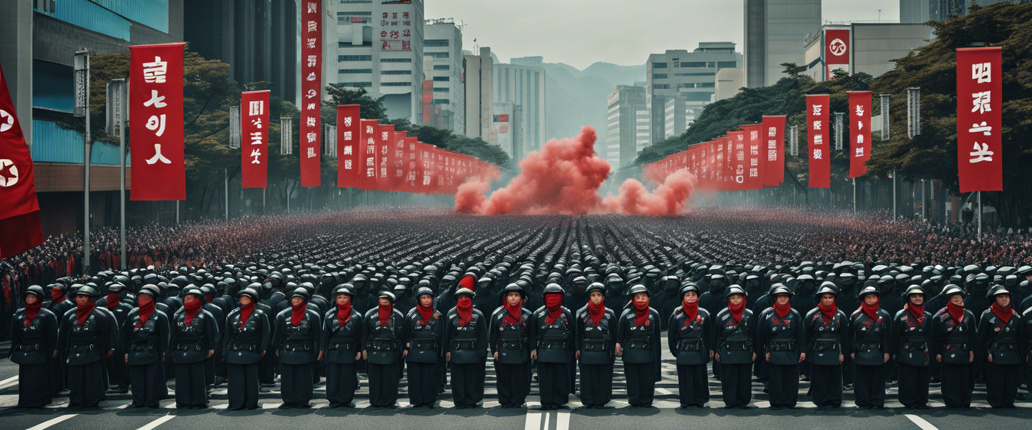 Protesters demanding the withdrawal of martial law in South Korea gathered at the National Assembly.