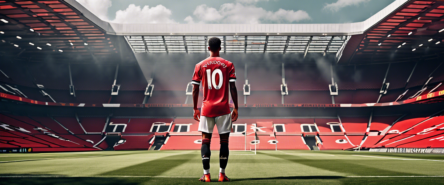 Ruud van Nistelrooy coaching Marcus Rashford at Manchester United