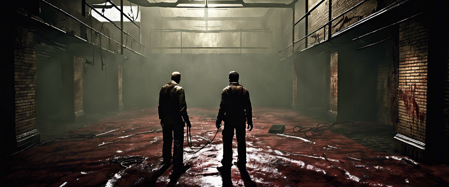 Classic survival horror games Fear the Spotlight and Silent Hill 2