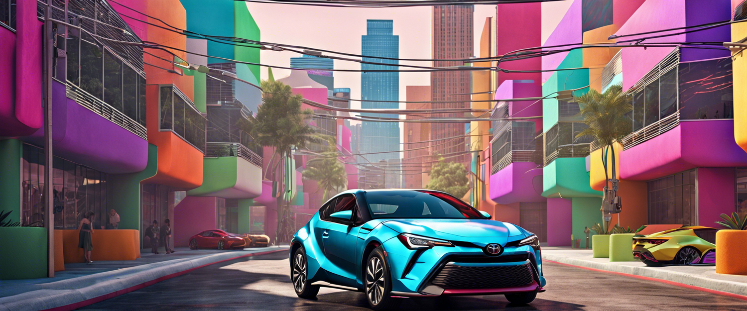 Toyota CES press conference showcasing Woven City for future mobility.