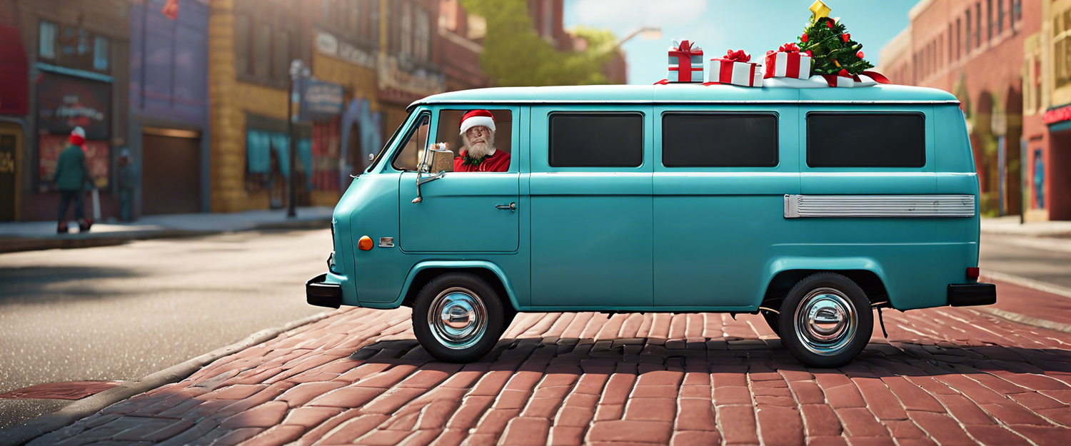 Taking a closer look at Amazon's Prime Delivery Van Ride-On in their holiday guide.