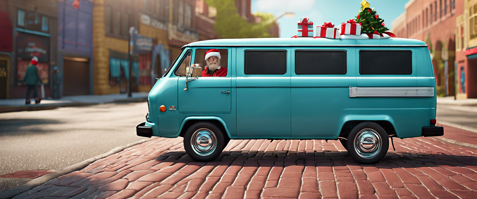 Taking a closer look at Amazon's Prime Delivery Van Ride-On in their holiday guide.