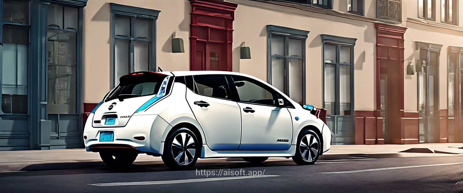 Nissan Leaf showcasing bi-directional charging capabilities with Fermata Energy charger.