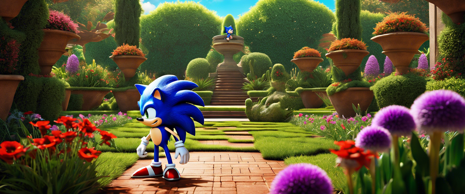 Sonic and friends enjoying the Chao Garden in the new Sonic the Hedgehog 3 trailer.