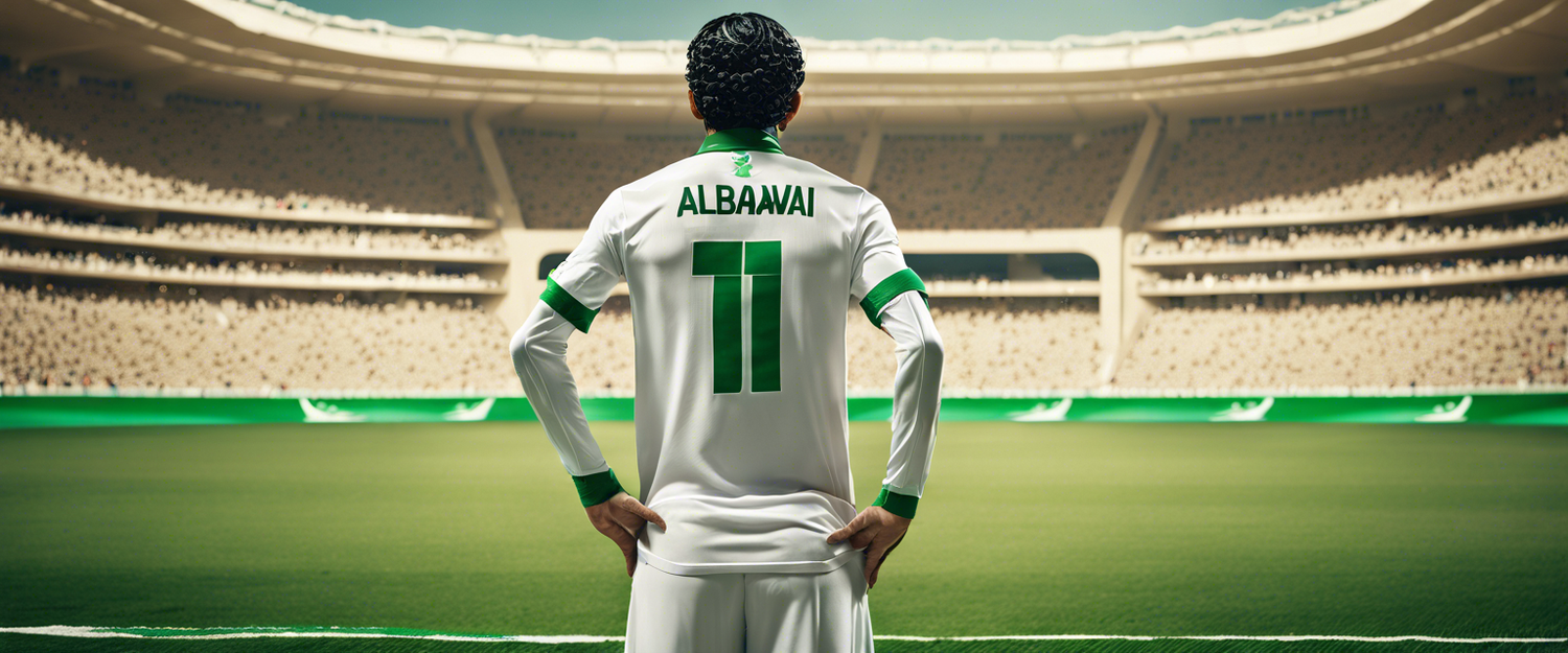 Hammad Albalawi discussing the 2034 World Cup bid for Saudi Arabia.