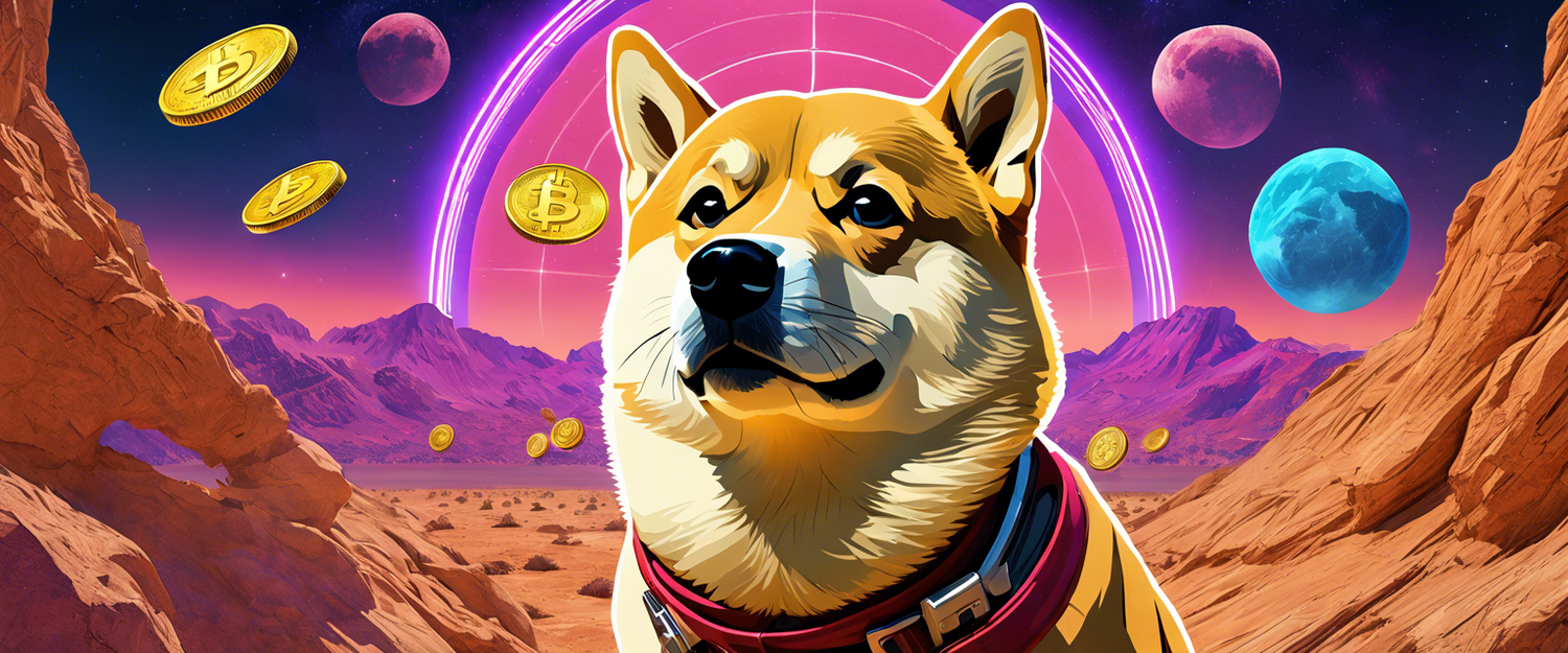 Dogecoin price chart showing significant surge and bullish trends