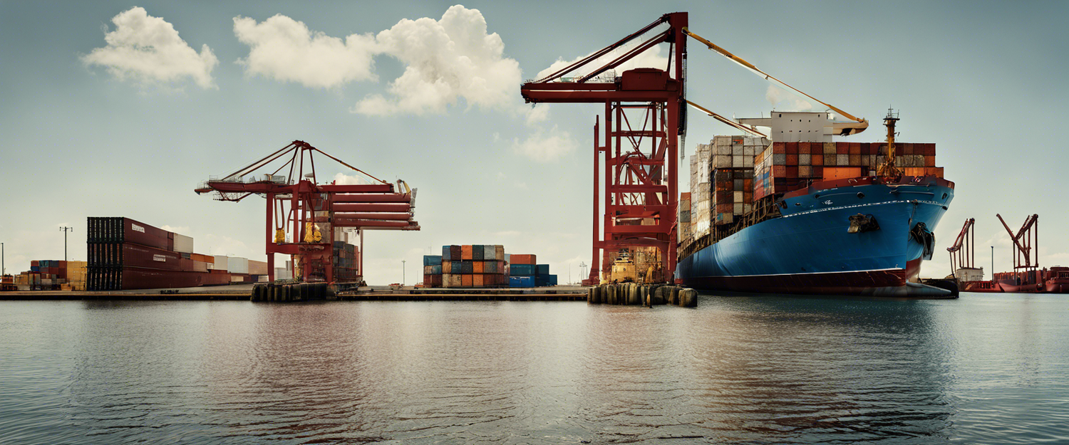 Port workers celebrating the end of strikes on the East and Gulf coasts.