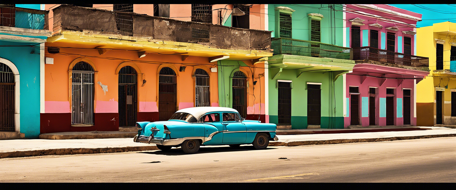 Cuban energy infrastructure during a power outage in 2024