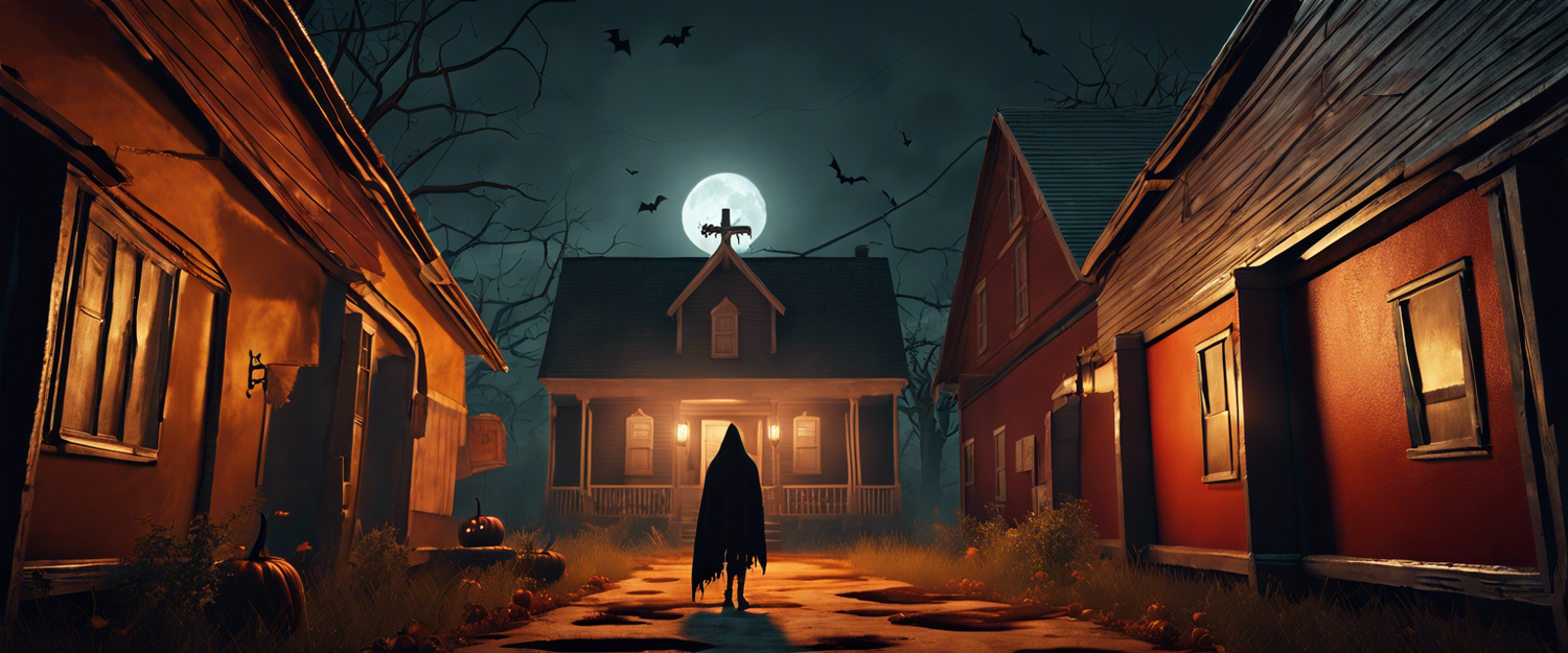 Crow Country game cover art for Halloween releases.