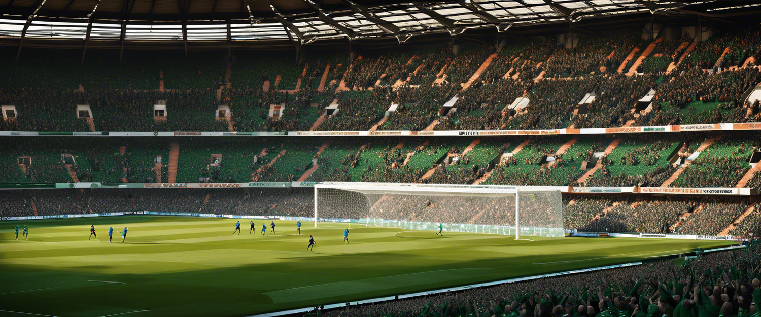 Celtic players celebrate in a match against Dundee United.