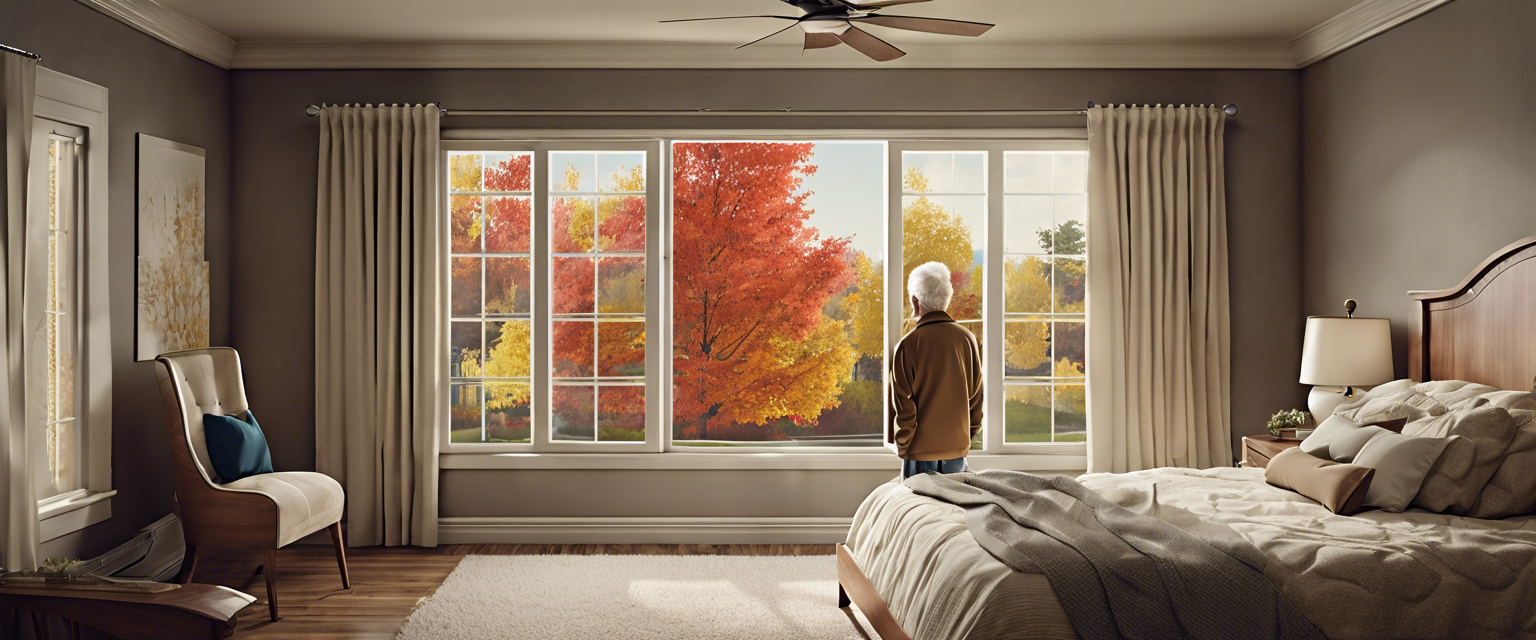 Kami Fall Detect Camera monitoring seniors for safety and fall alerts.