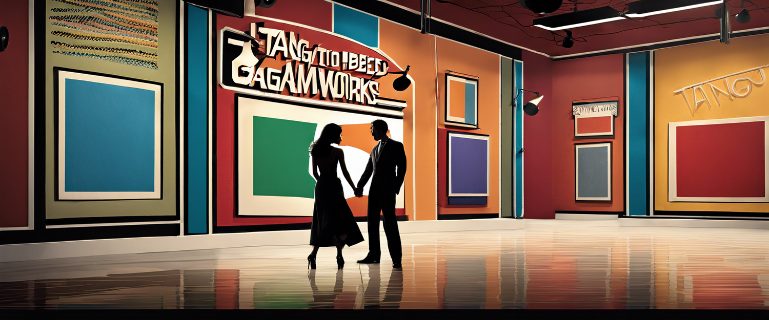 Tango Gameworks Inc. logo and gaming artwork