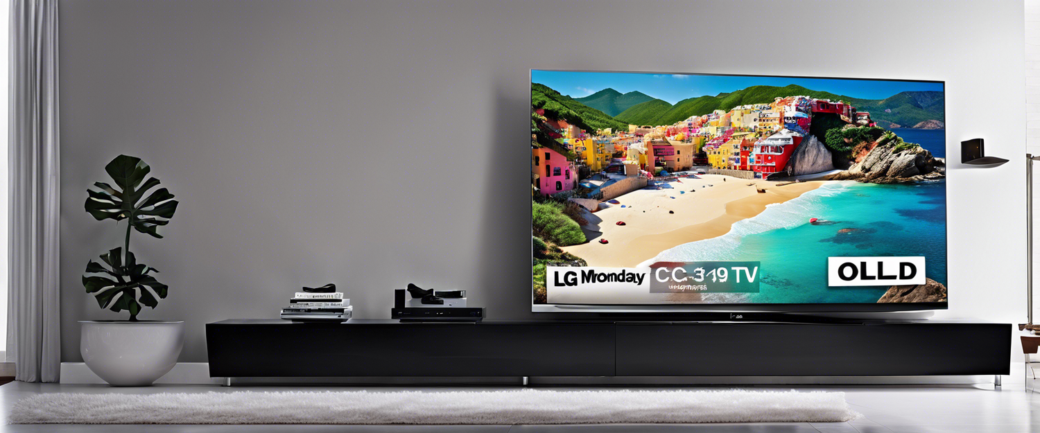 LG 77-inch C3 OLED TV on sale for Cyber Monday at Best Buy.