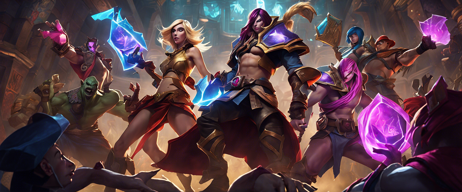 Riot Games announces a new physical card game set in League of Legends.