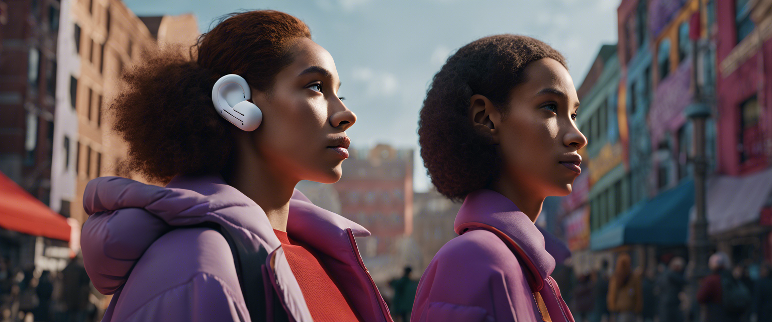 Apple AirPods Pro 2 featuring new hearing health functionalities and design.