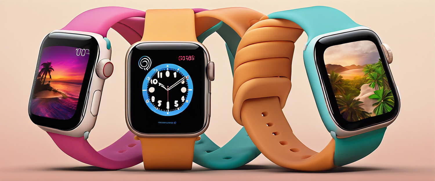 Apple Watch displaying Live Activities with Smart Stack features.