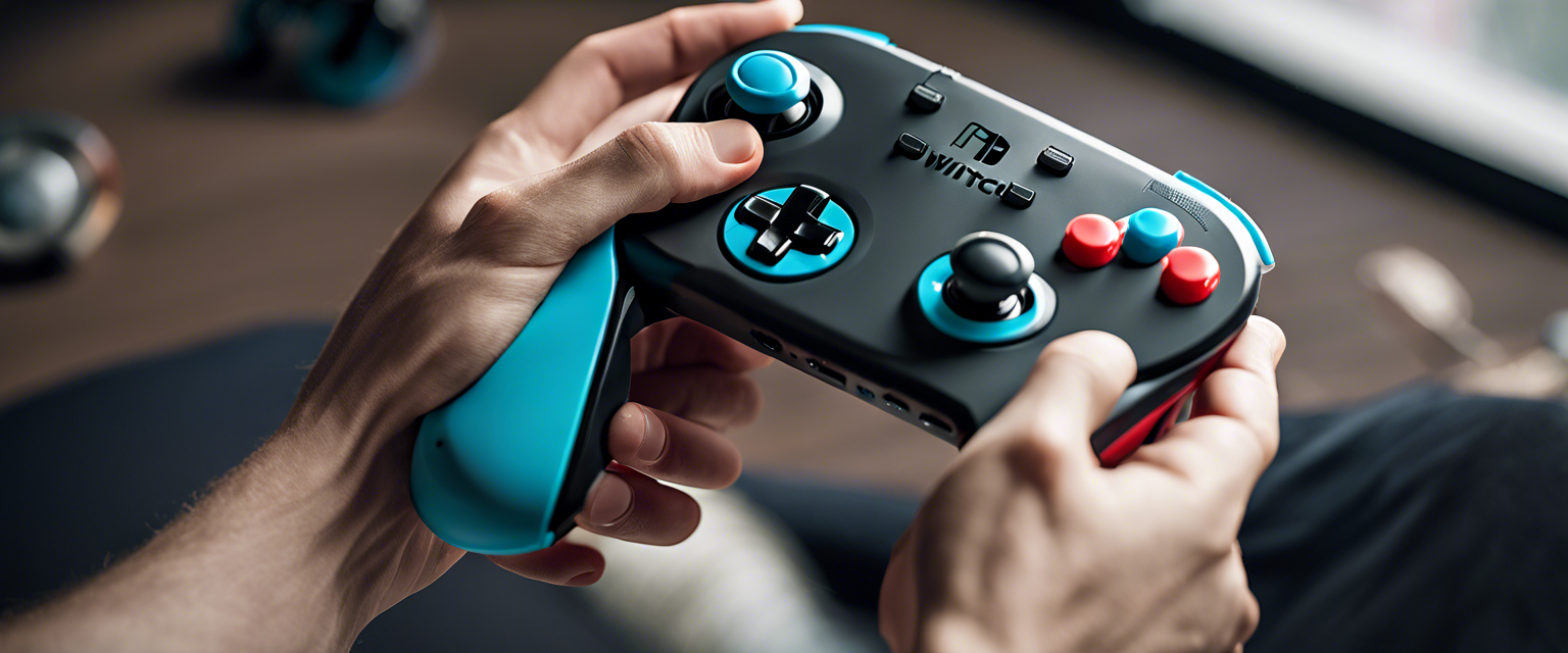 A selection of the best Nintendo Switch controllers for gaming in 2024, including GuliKit and 8BitDo.