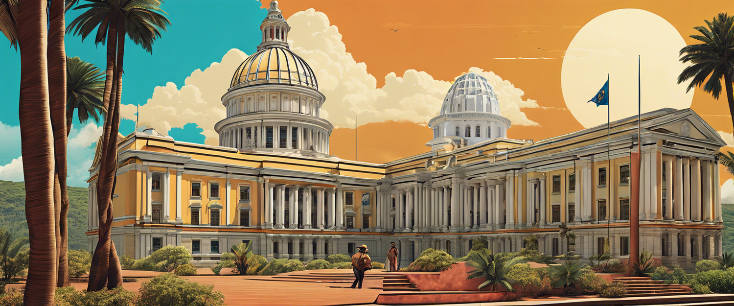 Illustration of Bitcoin representing new capital markets in El Salvador.