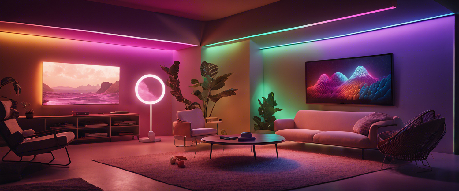 Philips Hue AI Playground for custom lighting effects and scenes