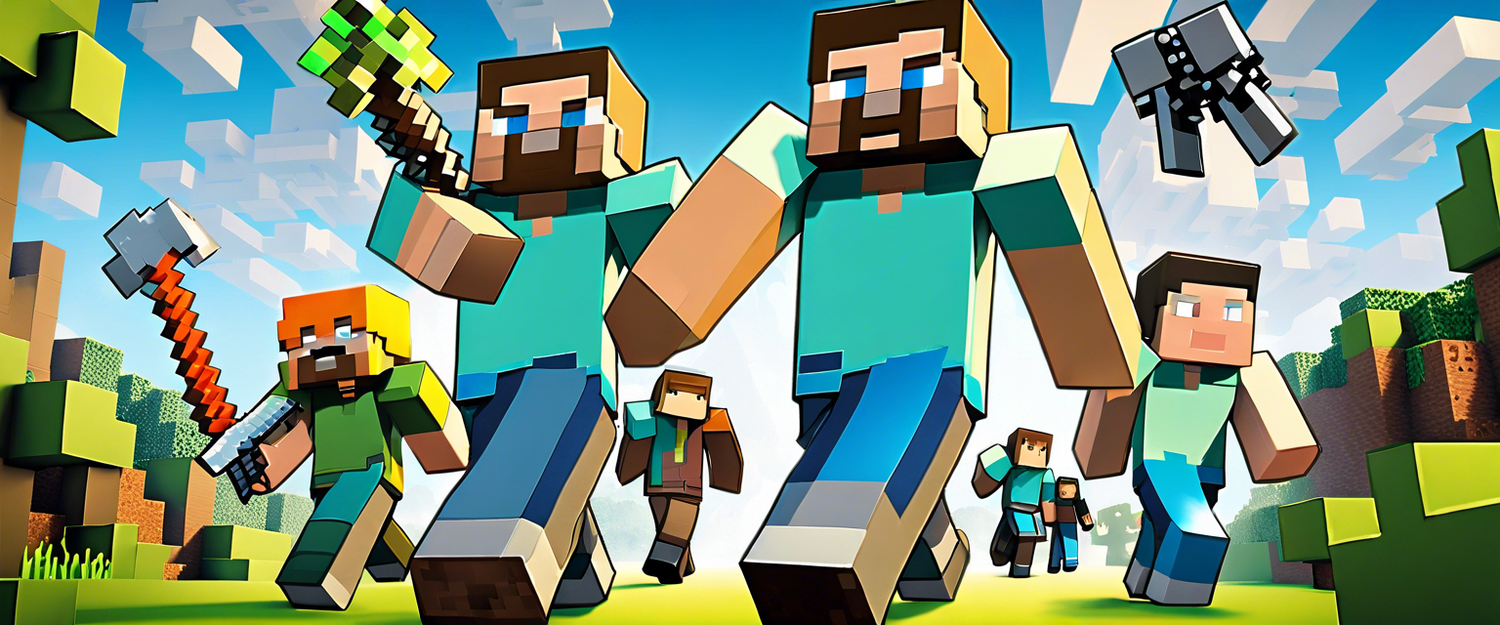 Jack Black portrays Steve in A Minecraft Movie trailer showcasing the Minecraft universe.