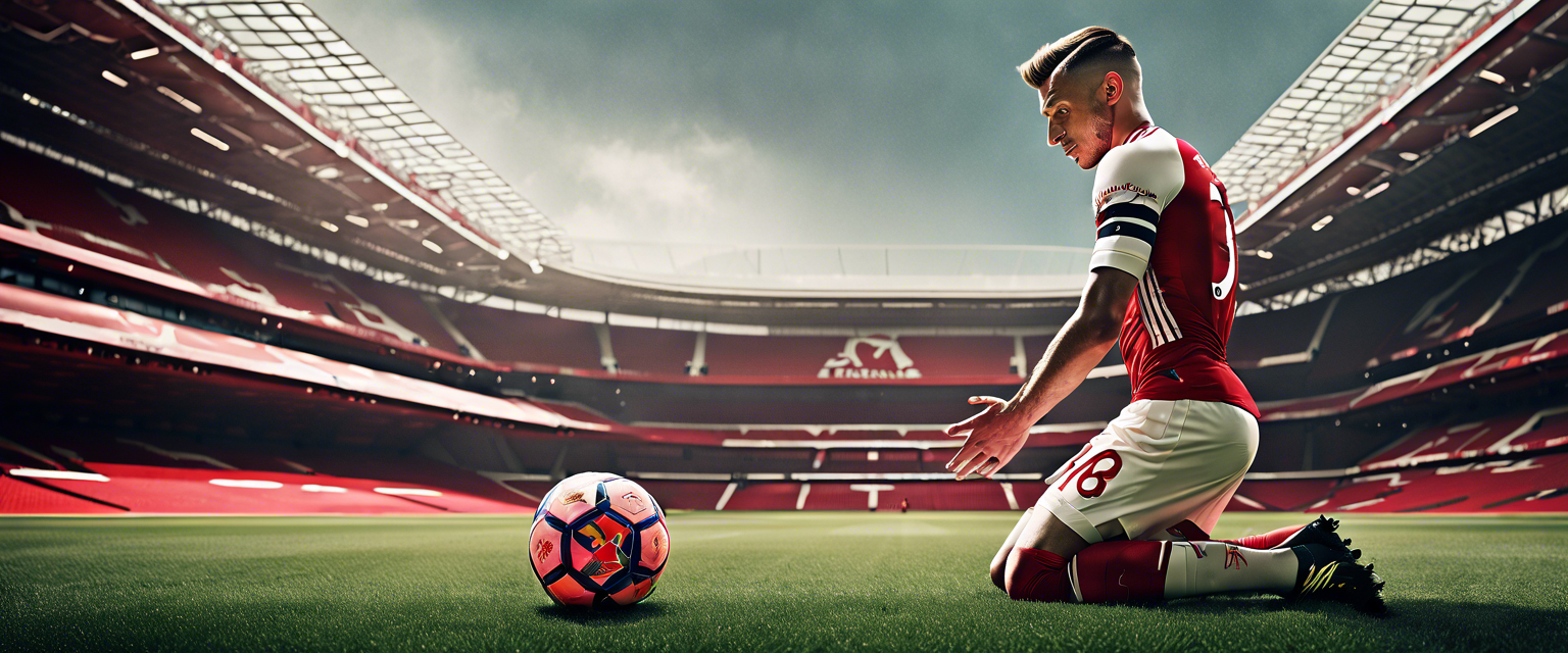 Arsenal players training before the Premier League season kickoff.