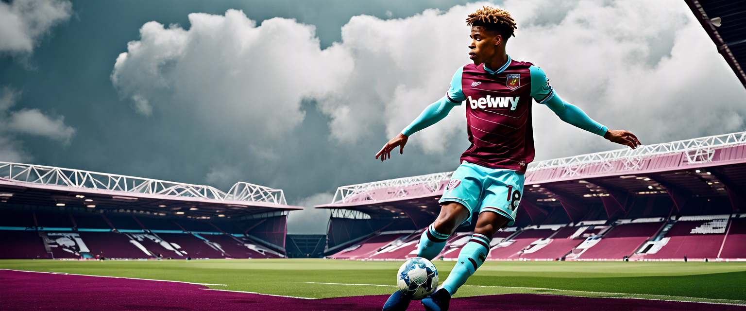 Jean-Clair Todibo in West Ham kit ready for his first game