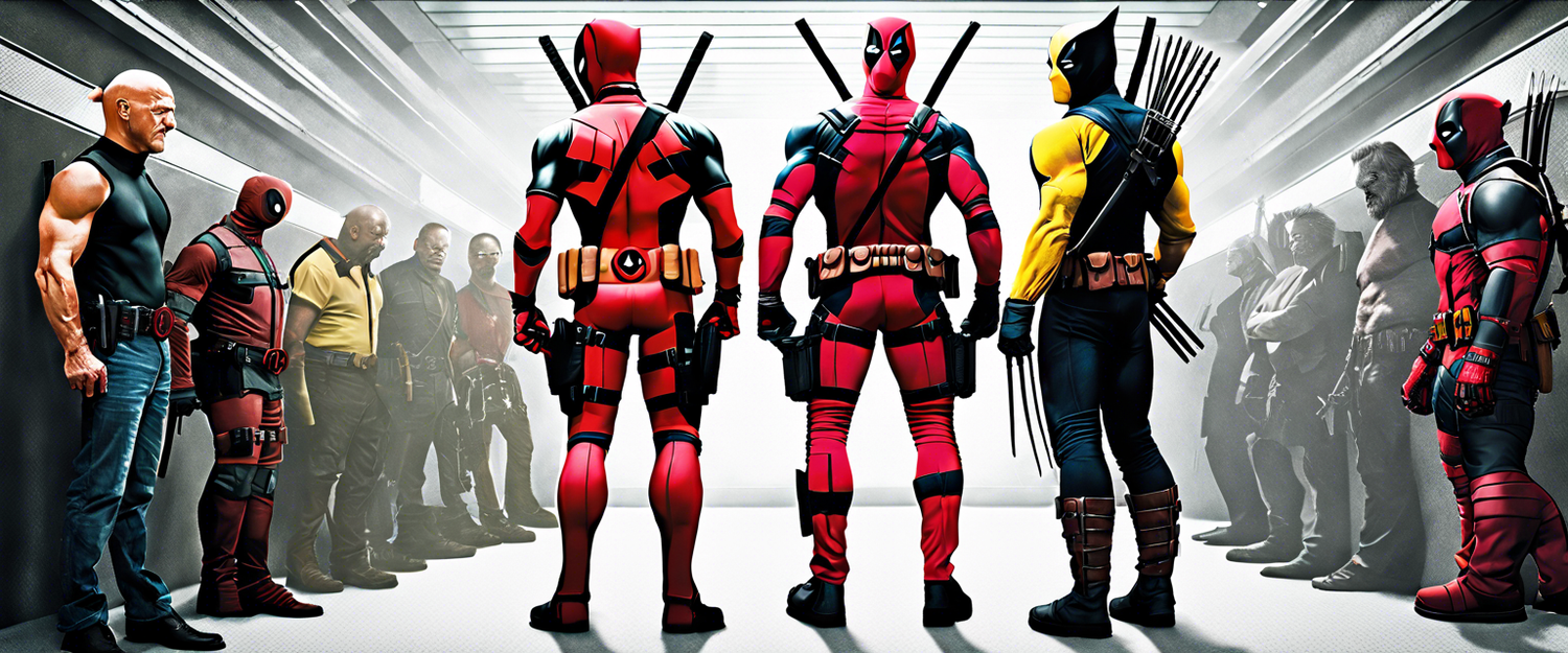 Deadpool and Wolverine movie poster coming home next month.