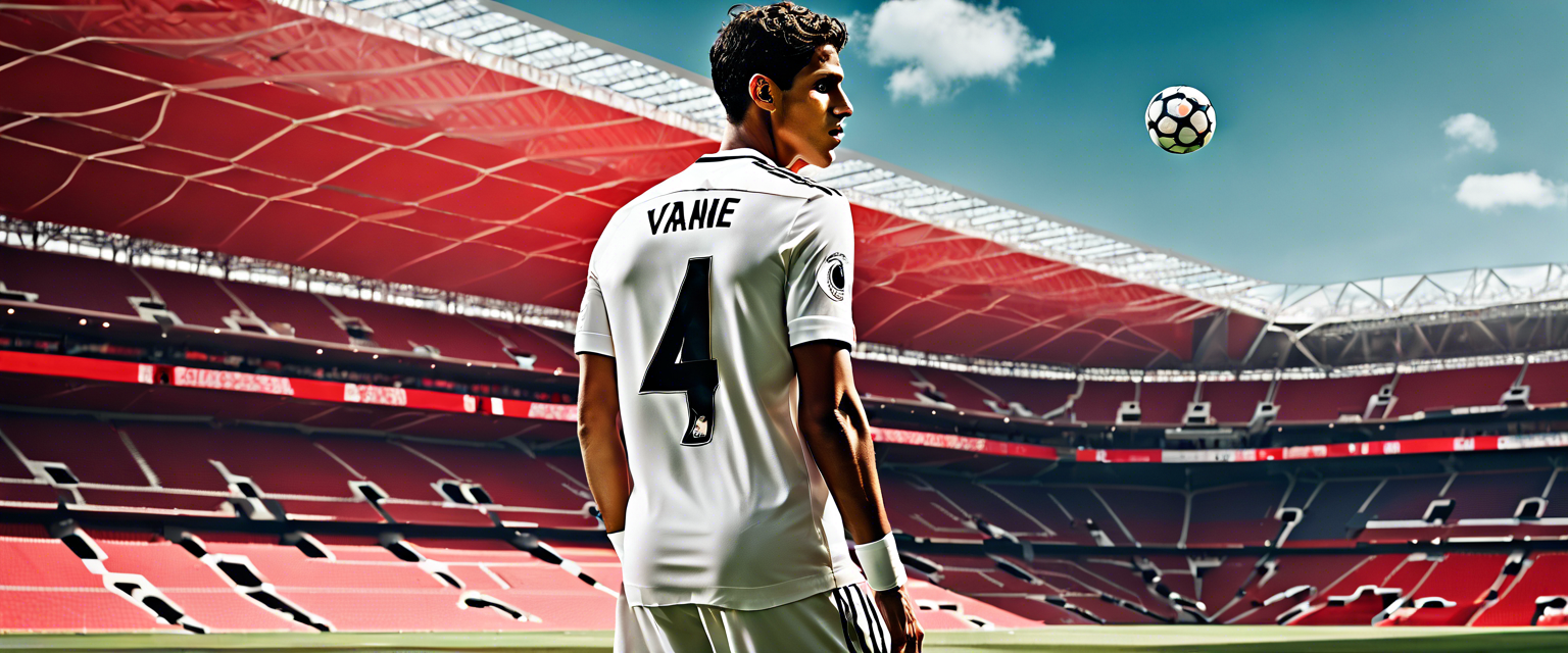 Raphael Varane announcing his retirement due to knee injury.