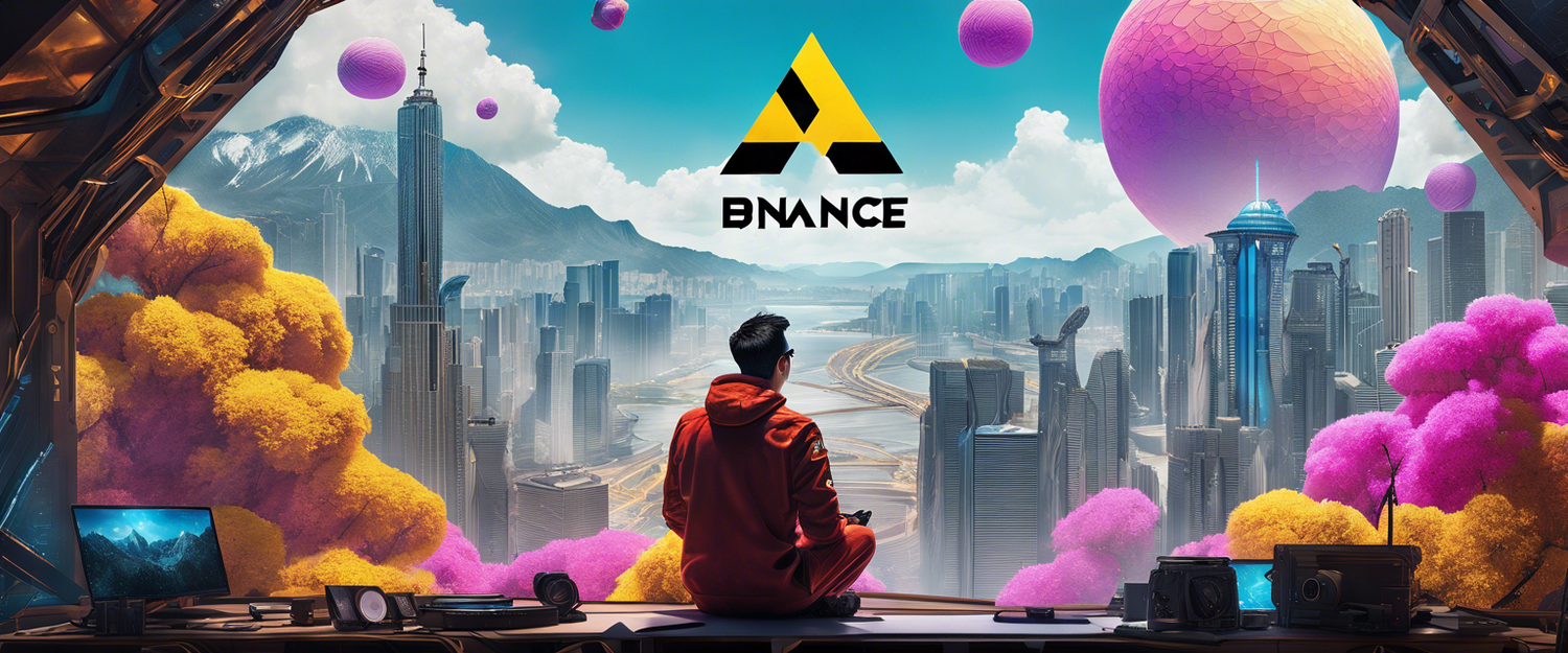 Binance CEO Richard Teng during an AMA session discussing cryptocurrency advice.