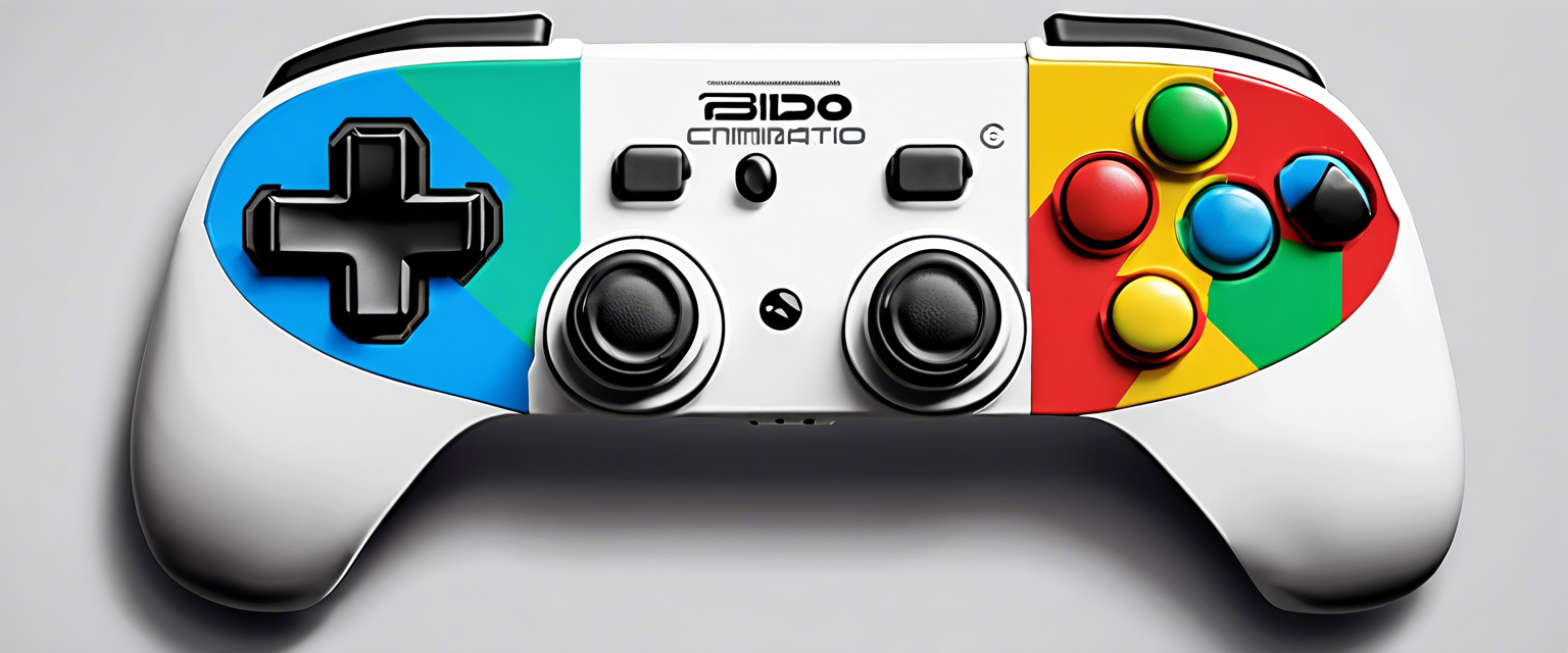 8BitDo Ultimate Mini Xbox Controller in white, pink, and green colors.