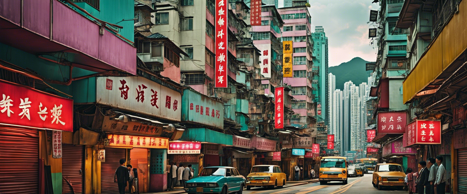 Image depicting Hong Kong's financial district and investment opportunities.