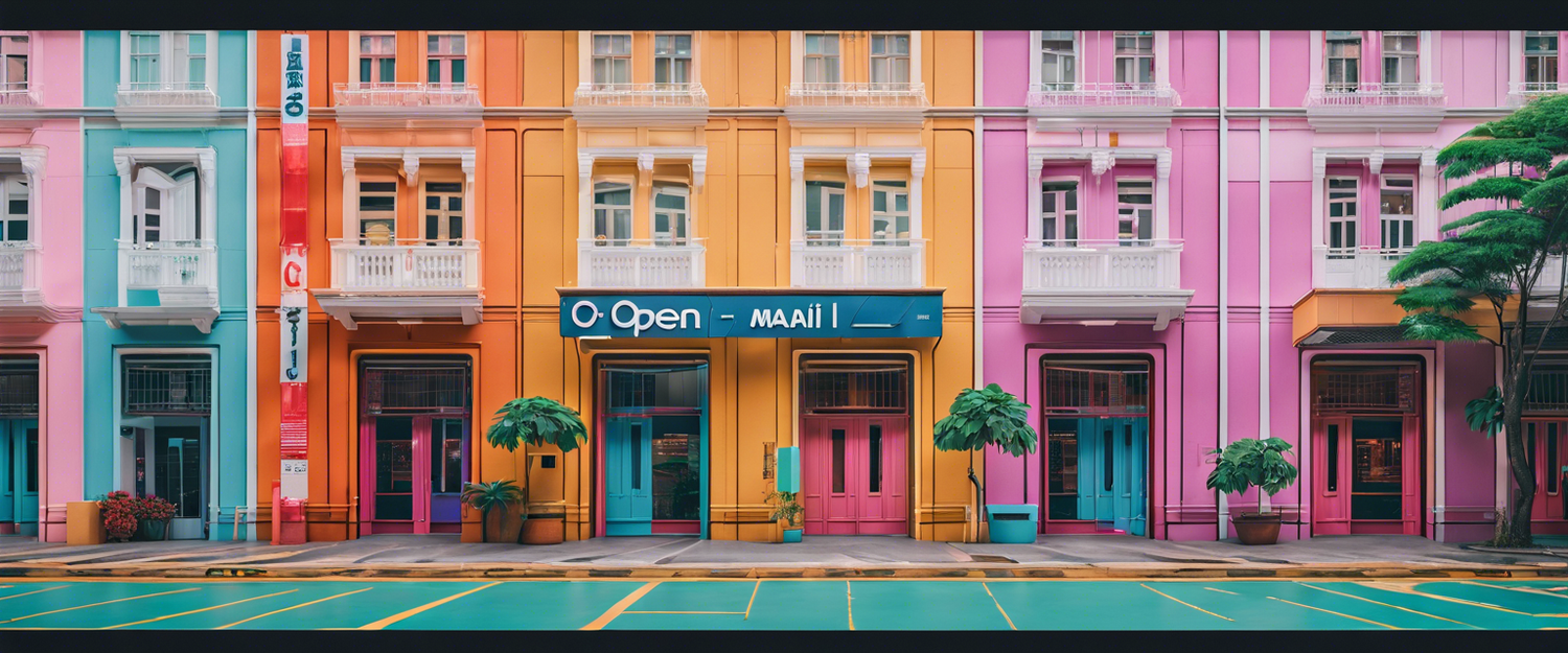 OpenAI office in Singapore with a focus on AI advancements.