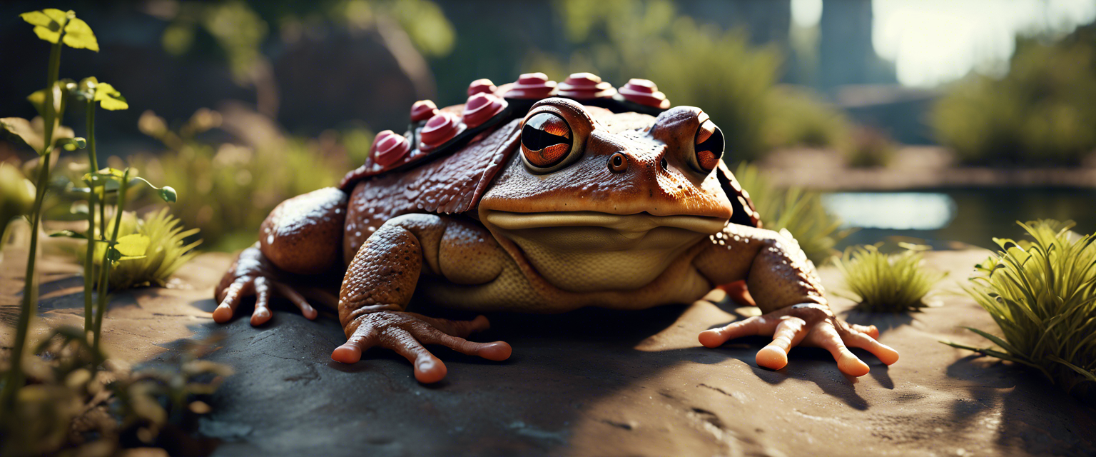 Cute illustration of toads representing Valve's solution for cheaters.