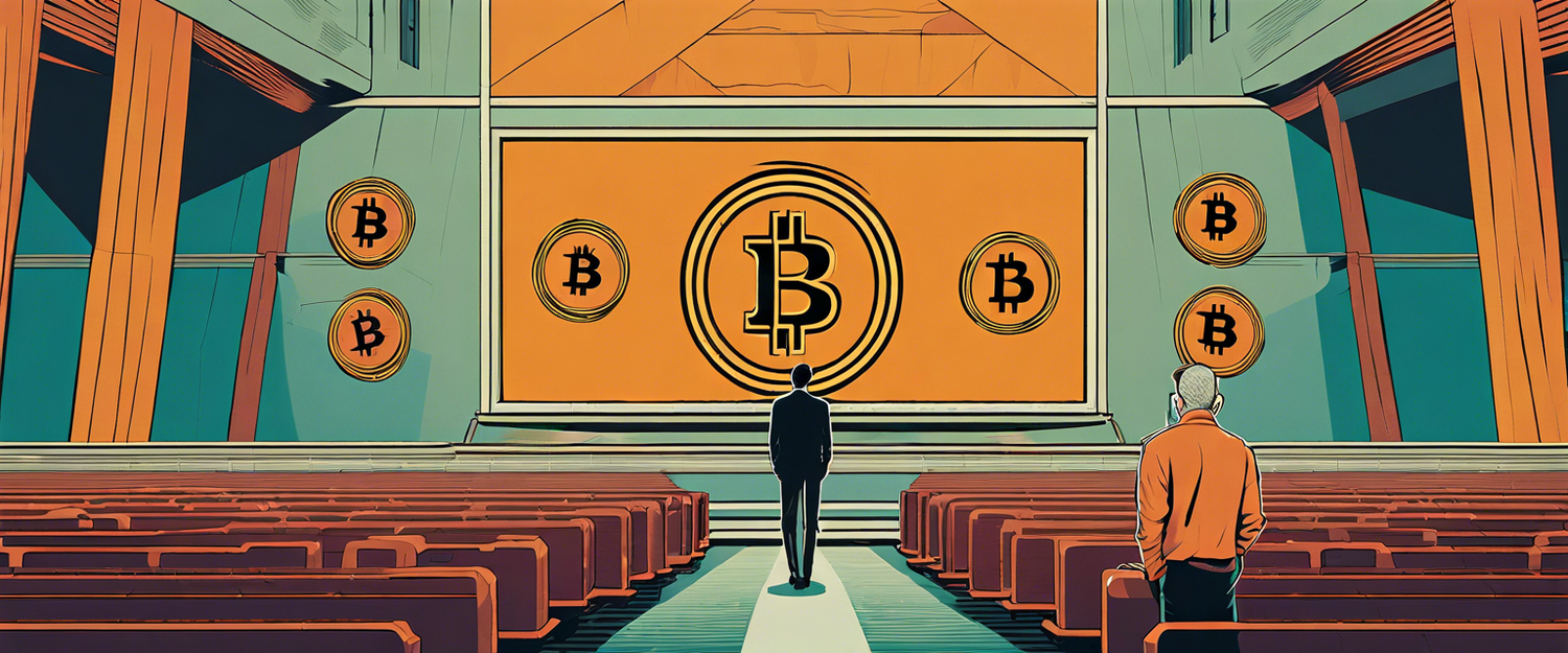 Graph illustrating MicroStrategy's Bitcoin holdings vs. stock valuation.