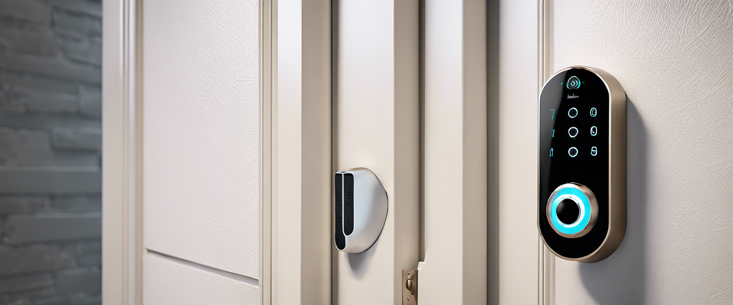 Lockly Styla smart door handle with integrated video doorbell and security features