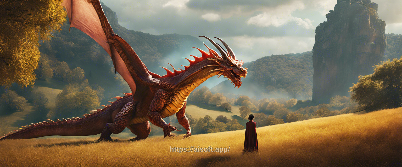 A captivating dragon in the game Fields of Mistria, sparking interest among players.