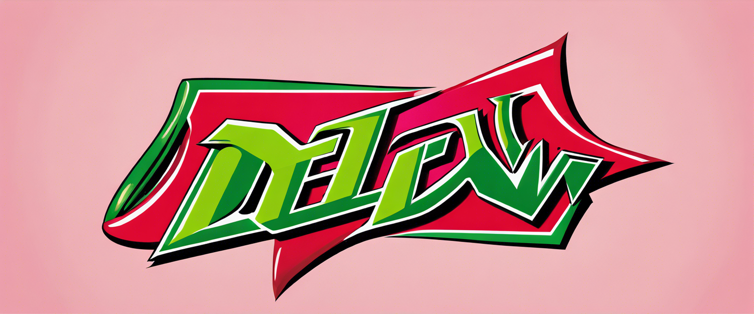 Mountain Dew new retro-style logo for 2025