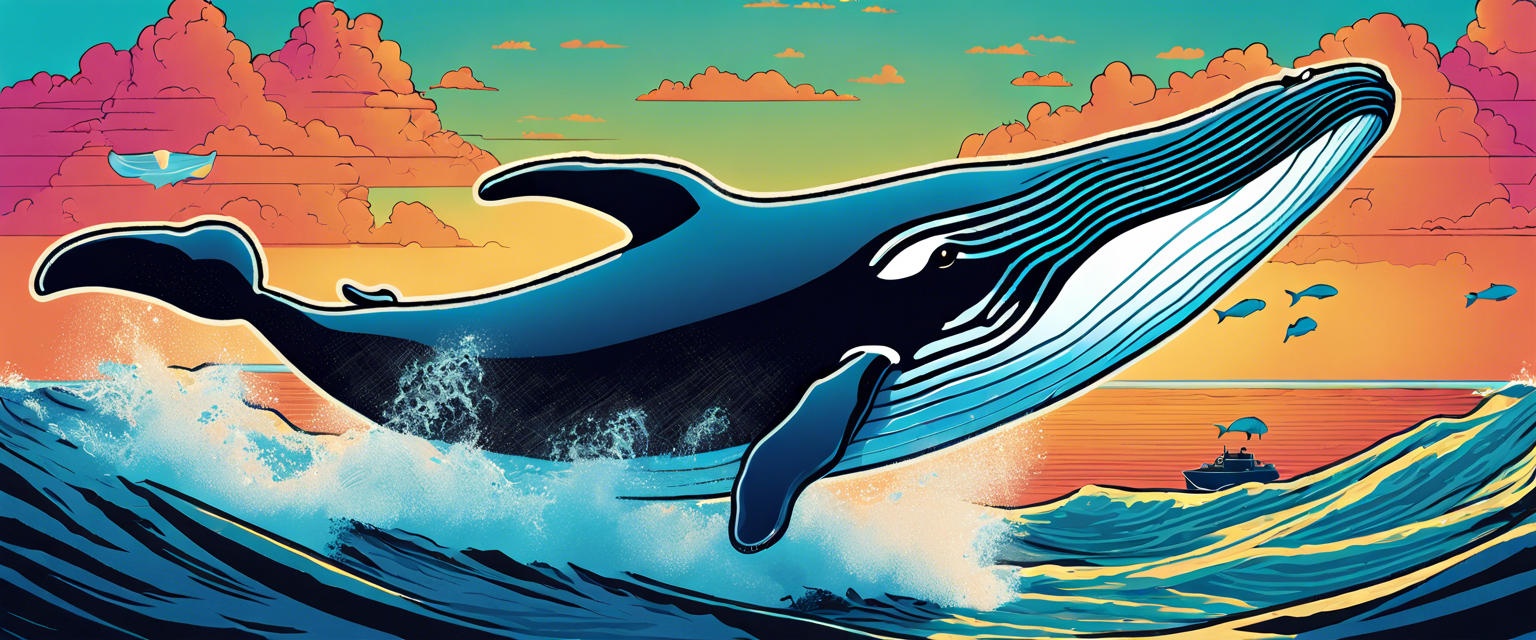 A visual representation of SPX token acquisitions by a whale investor.