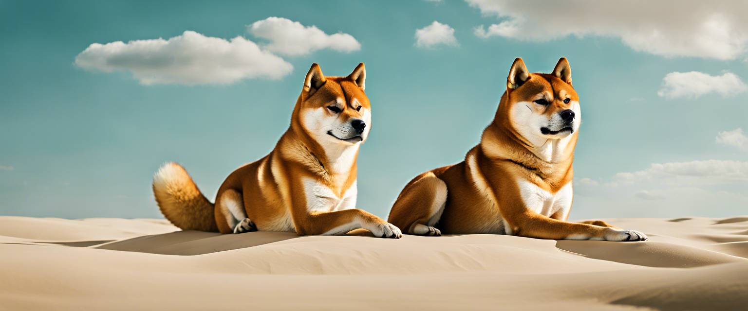 Shiba Inu cryptocurrency chart showcasing bullish trends and potential price increase.