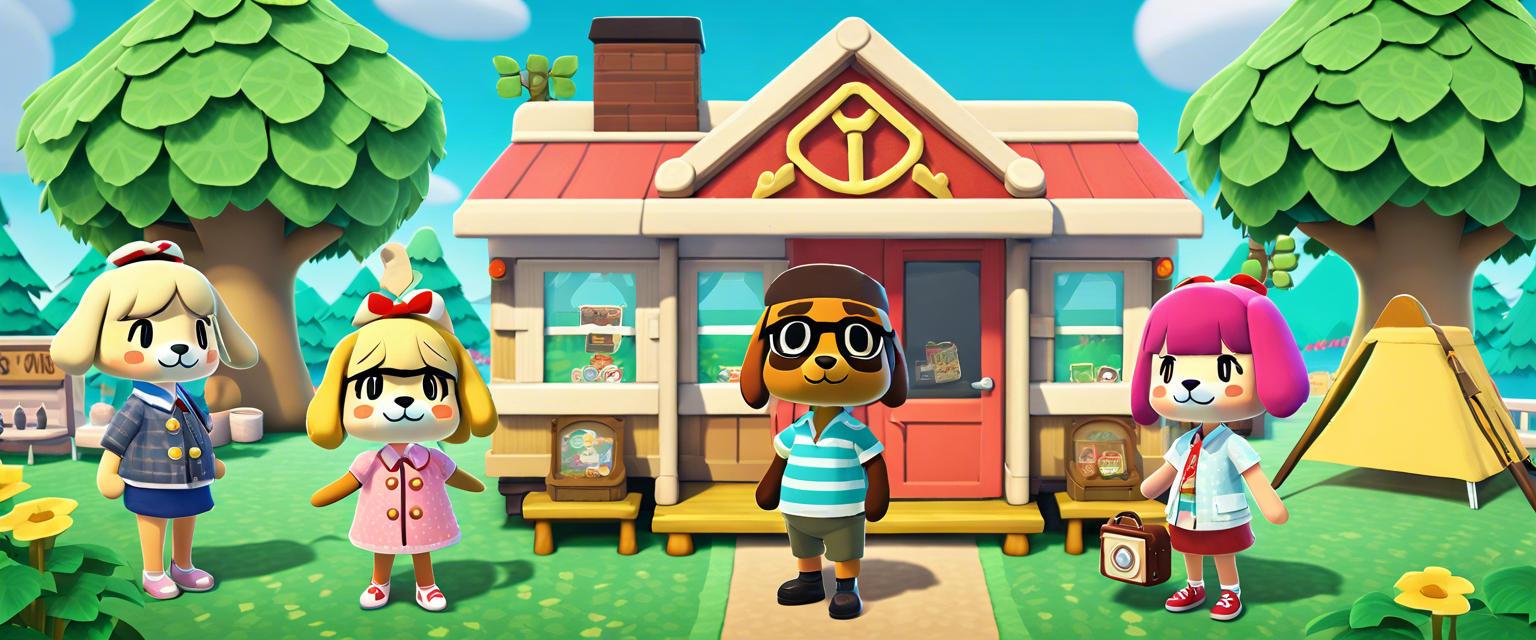 Gameplay screenshot of Animal Crossing: Pocket Camp Complete showing new features.