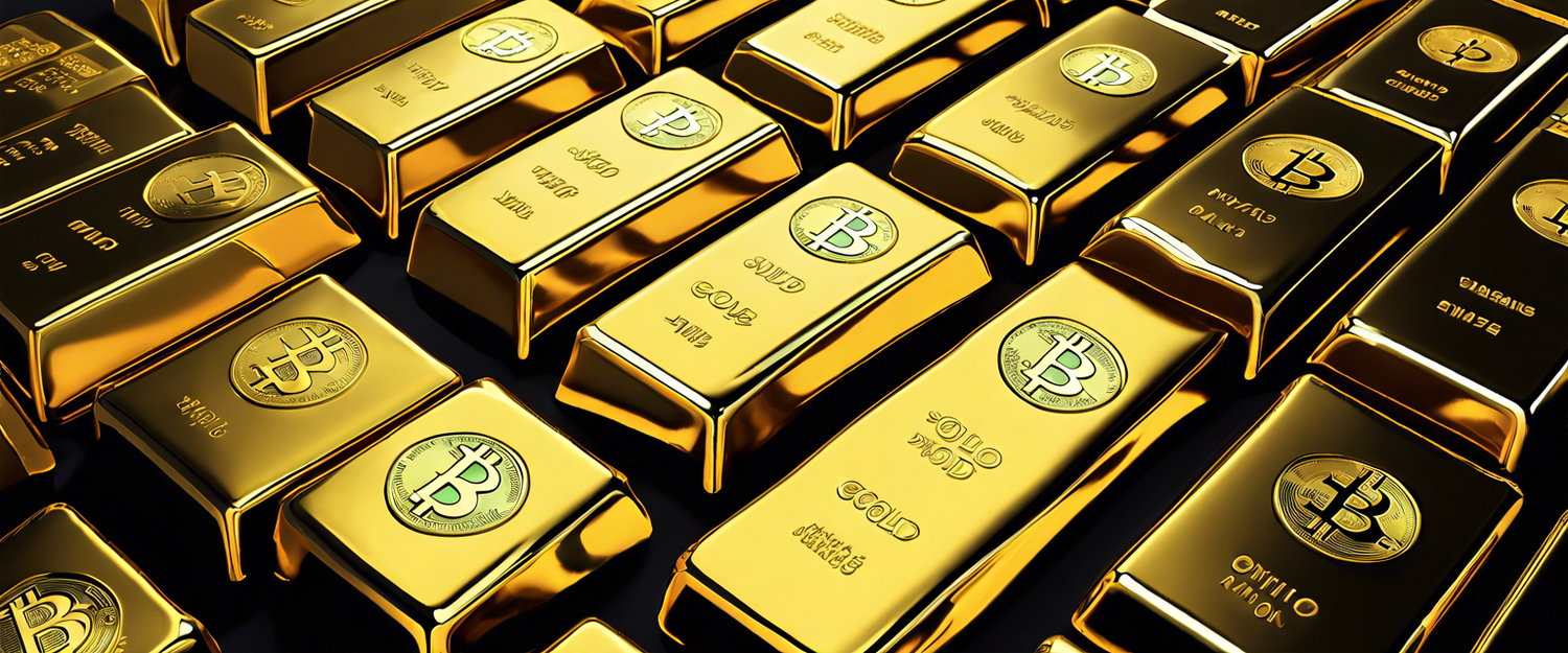 Gold bar investment opportunity via Bitcoin network with Swarm Markets and OrdinalsBot.