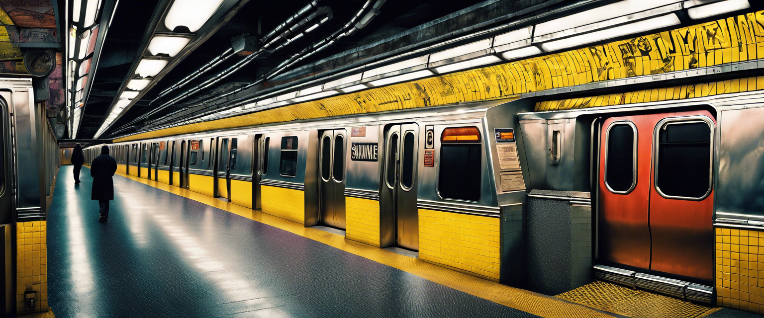 AI-powered subway gun scanners in NYC stations.