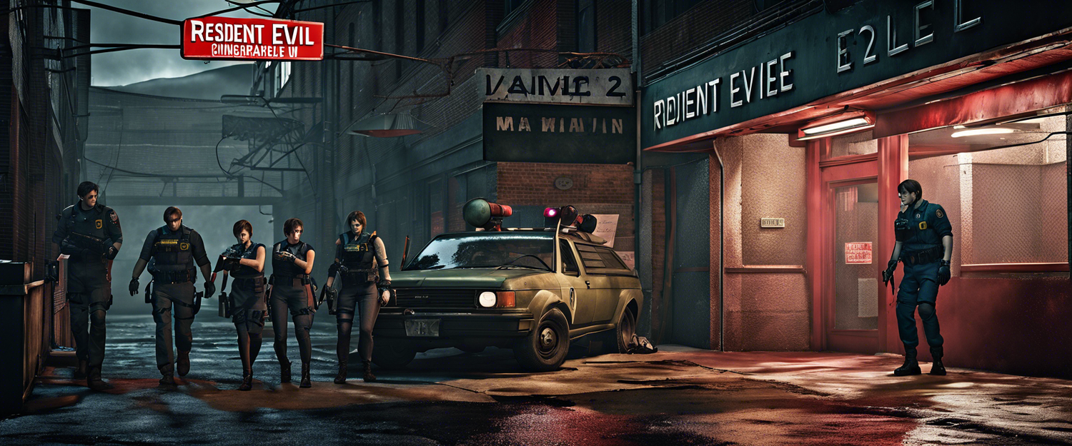 Resident Evil 2 remake for Apple devices release announcement.