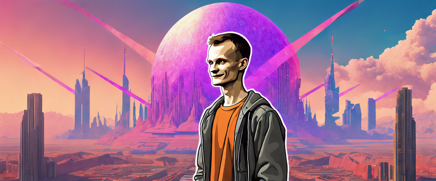 Vitalik Buterin using KyberSwap for memecoin transactions.