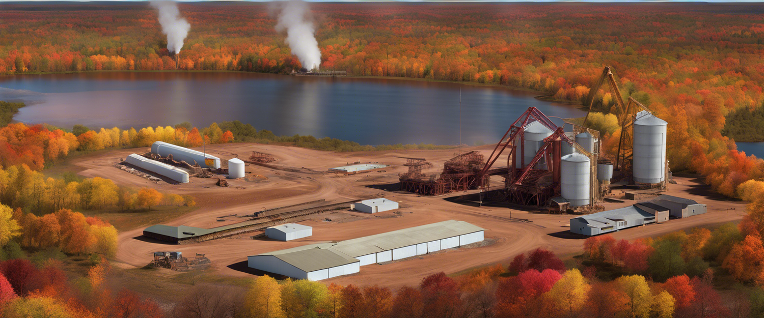 Minor damage to chip mining facilities reported after Hurricane Helene.