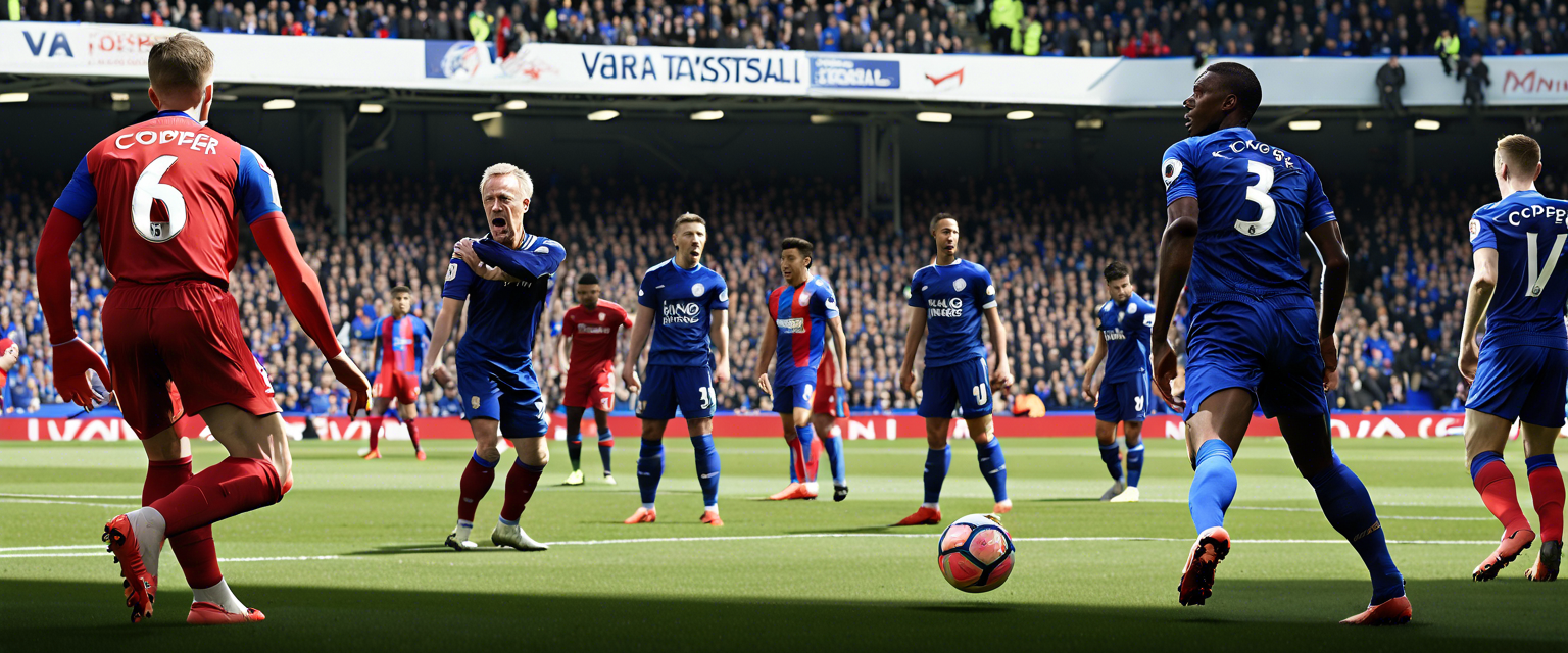 Steve Cooper expressing frustration over VAR decisions in the match against Crystal Palace.