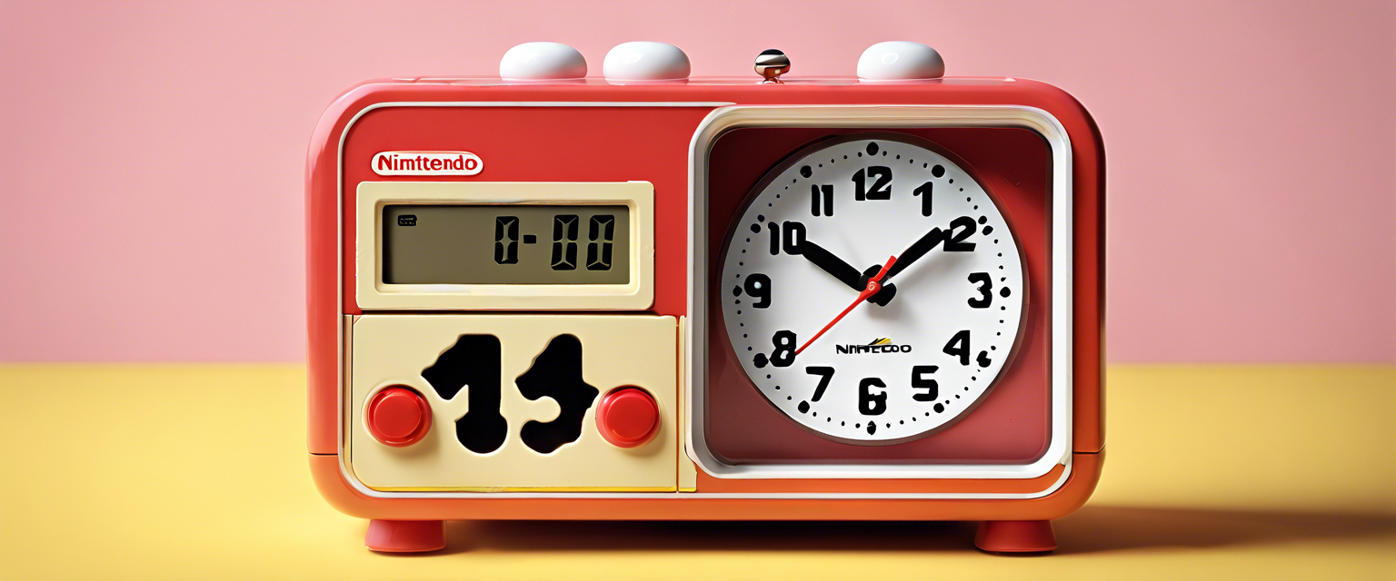 Nintendo Alarmo Clock: A charming design and impressive sound quality.