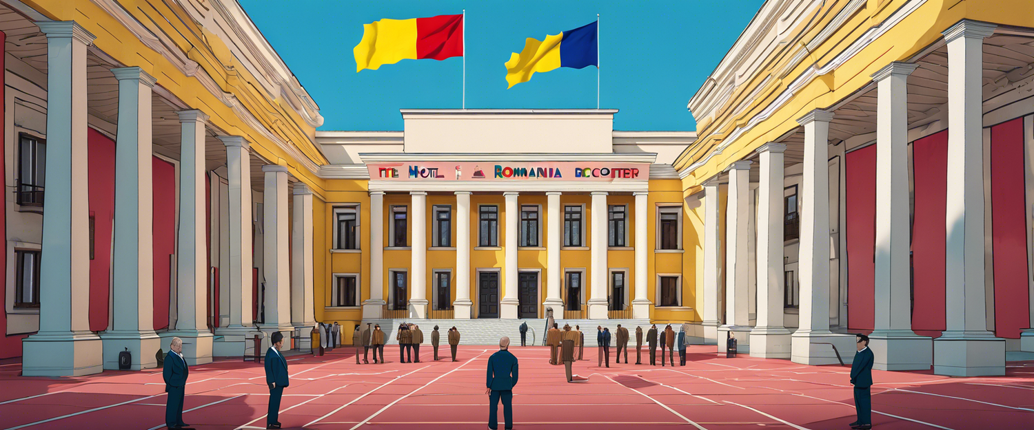 Blockchain technology used for validating presidential election votes in Romania.